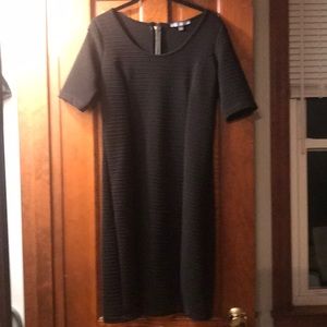 Ribbed  black dress